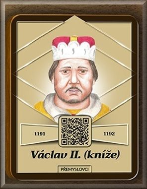 Václav II. (kníže) (1191 – 1192)